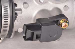 the throttle position sensor indicates if the throttle is open or closed.