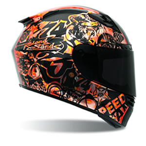 Bell star RSD ヘルメット　中古 BELL（ヘルメット） 送料無料 箱 シールド付 BELL STAR II SILVER 57cm